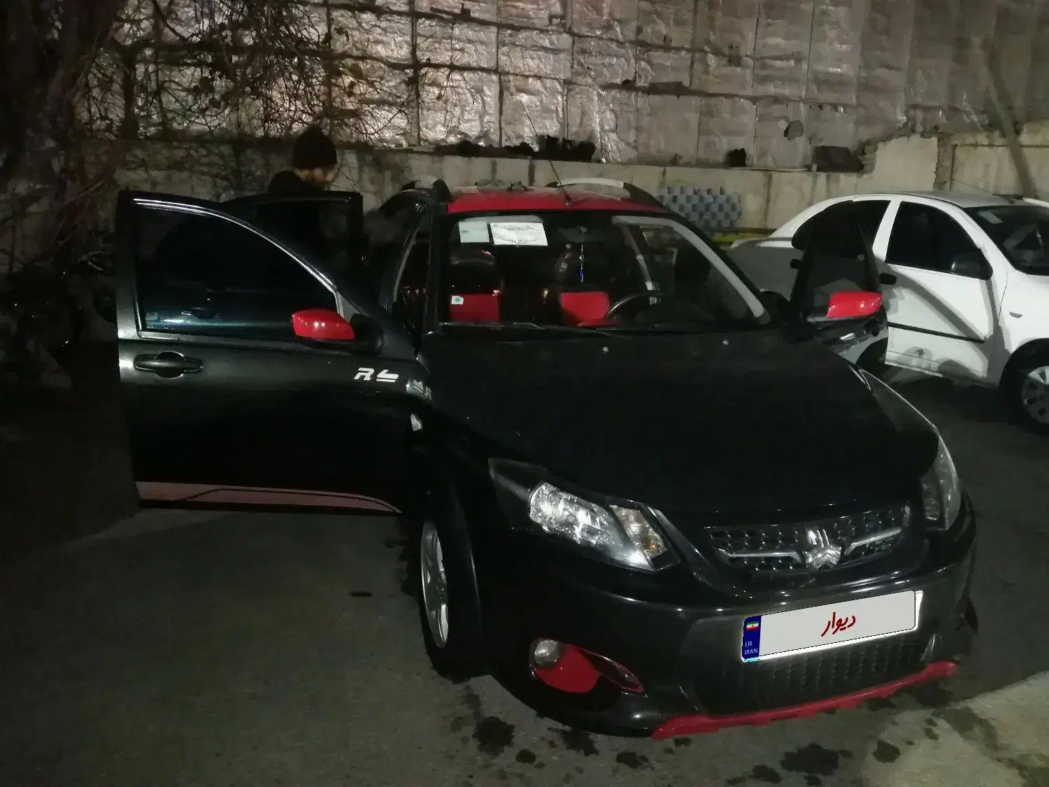 کوییک R مشکی قرمز مدل 1400|خودرو سواری و وانت|گرگان, |دیوار