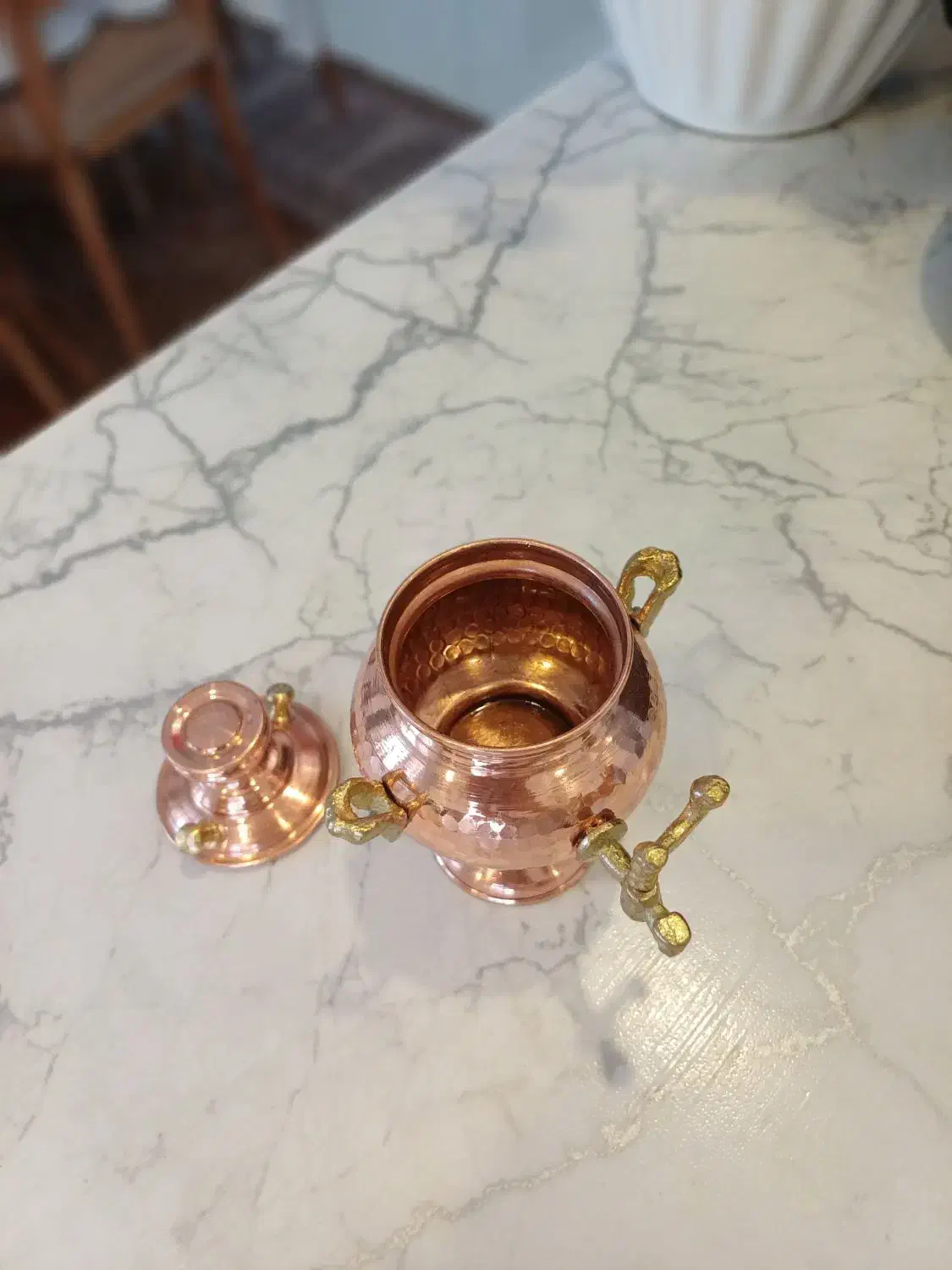 سماور مسی|سماور، چای‌ساز، قهوه‌ساز|تهران, شهرک فردوس (حسینی)|دیوار