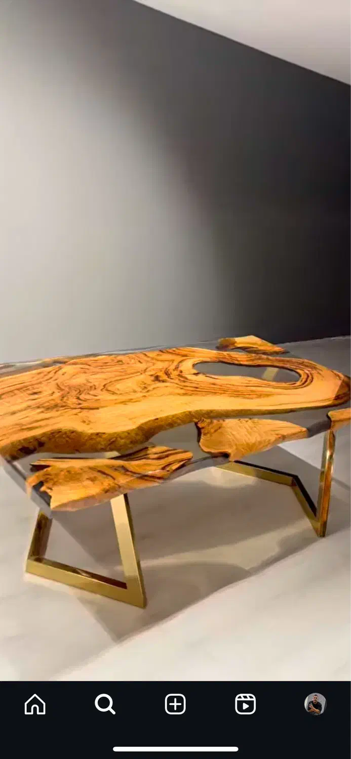 میز روستیک.میز ناهار خوری.میزمزه.اردوخوری.چوب گردو|میز و صندلی غذاخوری|ری, بازار آهن|دیوار