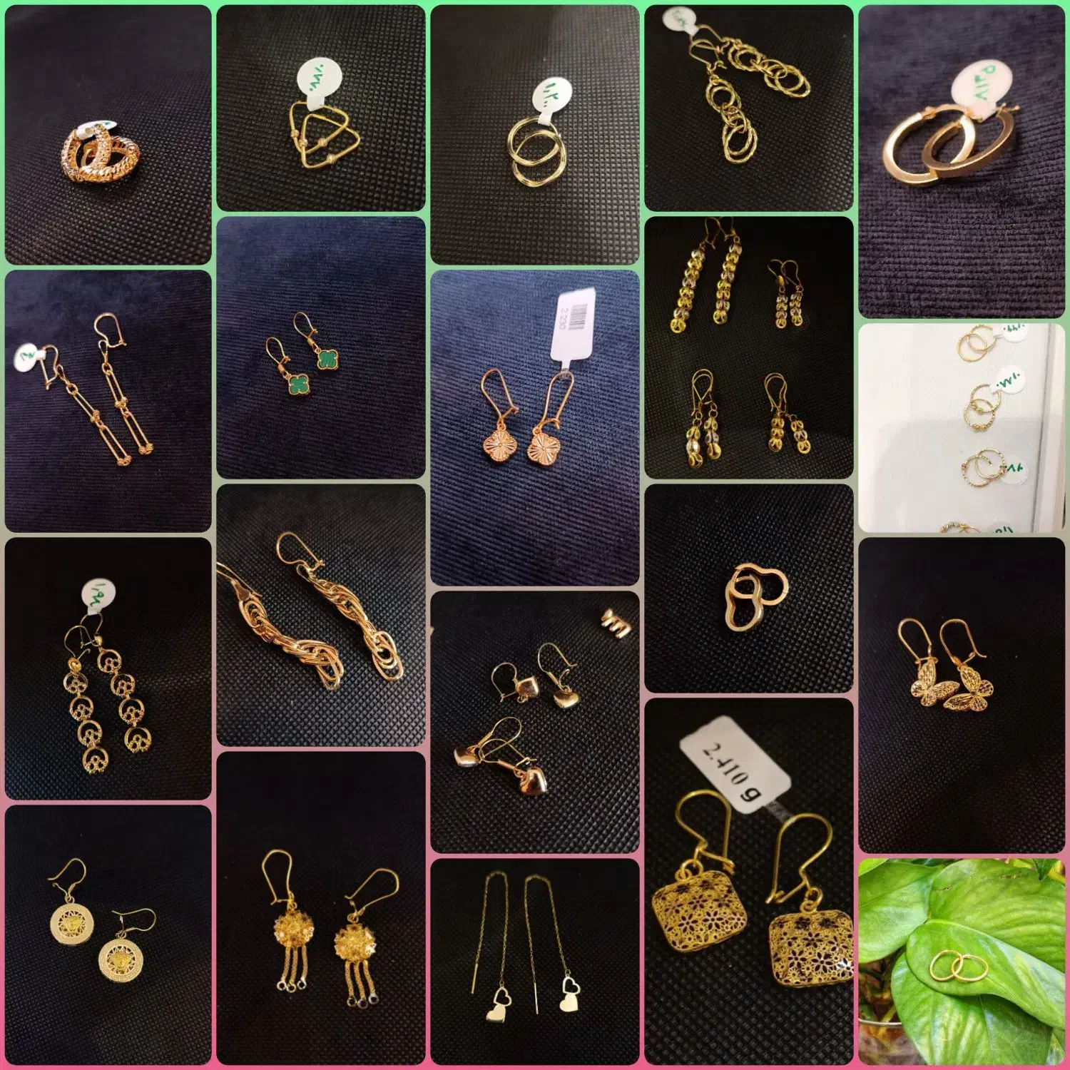 گوشواره های نمادار زیر گرم مناسب شب یلدا روز مادر|جواهرات|شیراز, شاهچراغ|دیوار