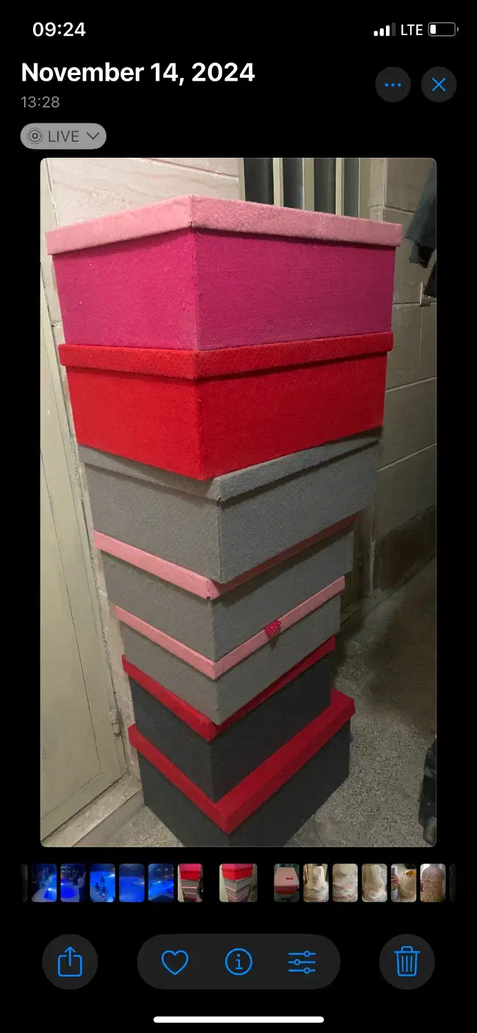 باکس کاربردی جنس نمد و چوب برای یلدا|صنایع دستی و سایر لوازم تزئینی|شهریار, شهرک شاهد|دیوار