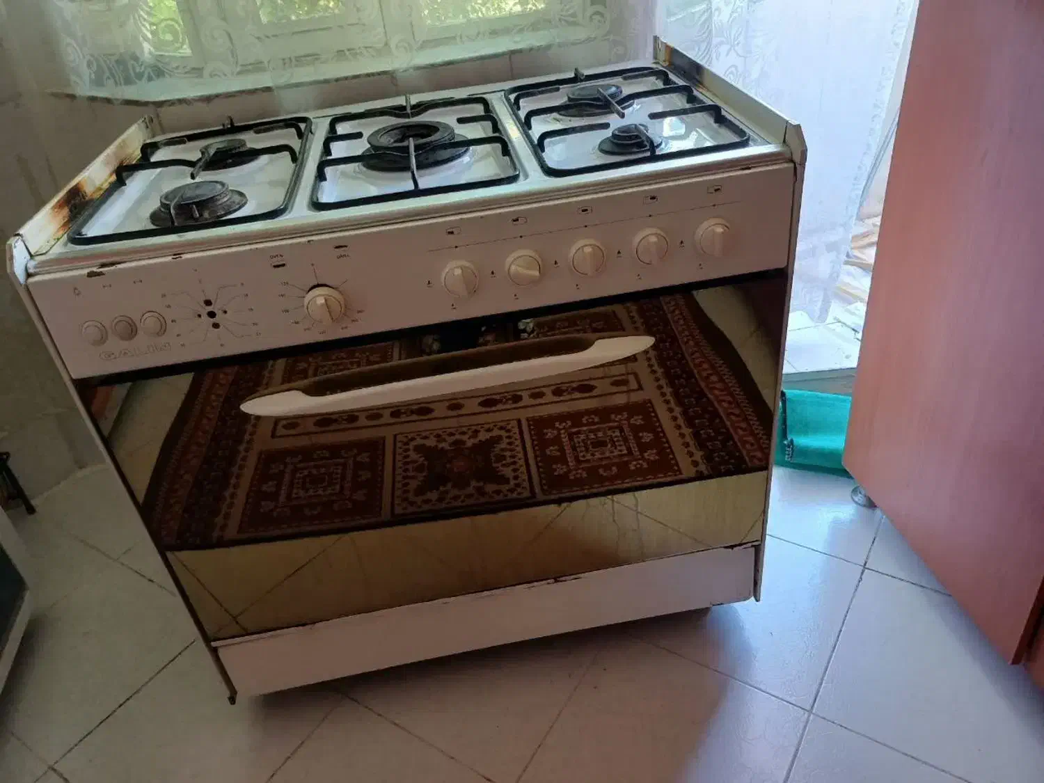 گاز فردار کارکرده تمیز|اجاق گاز و لوازم برقی پخت‌وپز|مشهد, سرافرازان|دیوار