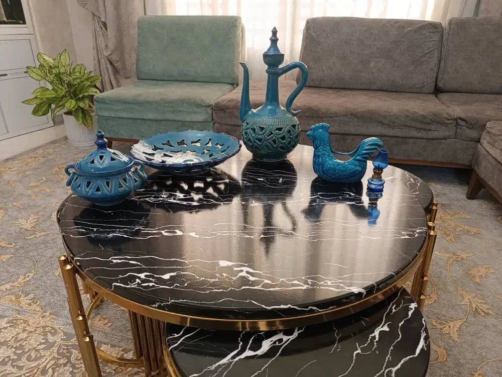 ظروف سفالی میز تلفن|صنایع دستی و سایر لوازم تزئینی|کهریزک, |دیوار