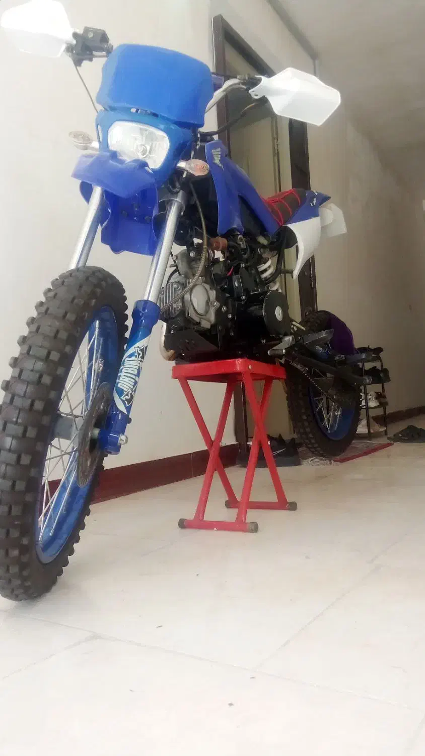 مینی تریل کراس|موتورسیکلت|رباطکریم, مسکن مهر آبشناسان|دیوار