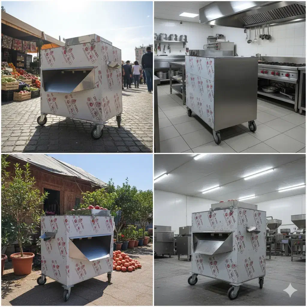 راز آب انار زلال و بدون تلخی(دستگاه آب انار گیری)|کافی‌شاپ و رستوران|رشت, بازار|دیوار