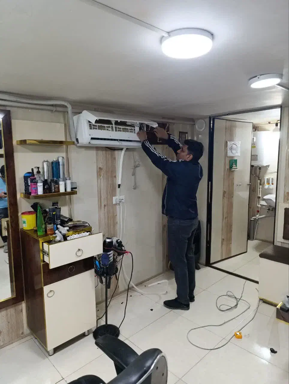 نصب و تعمیر کولرگازی،وآبگرمکن|خدمات پیشه و مهارت|دلیجان, |دیوار