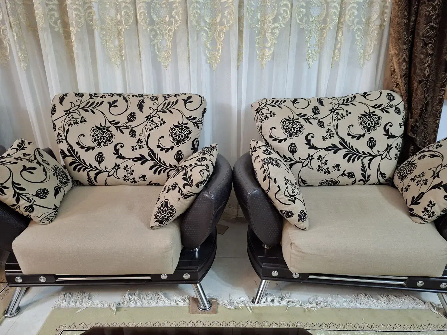 فروش مبل ۷ نفره|مبلمان خانگی و میز عسلی|شاهرود, |دیوار