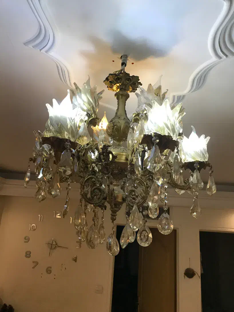 لوستر برنز اصل|لوستر و چراغ آویز|تهران, مجیدیه|دیوار