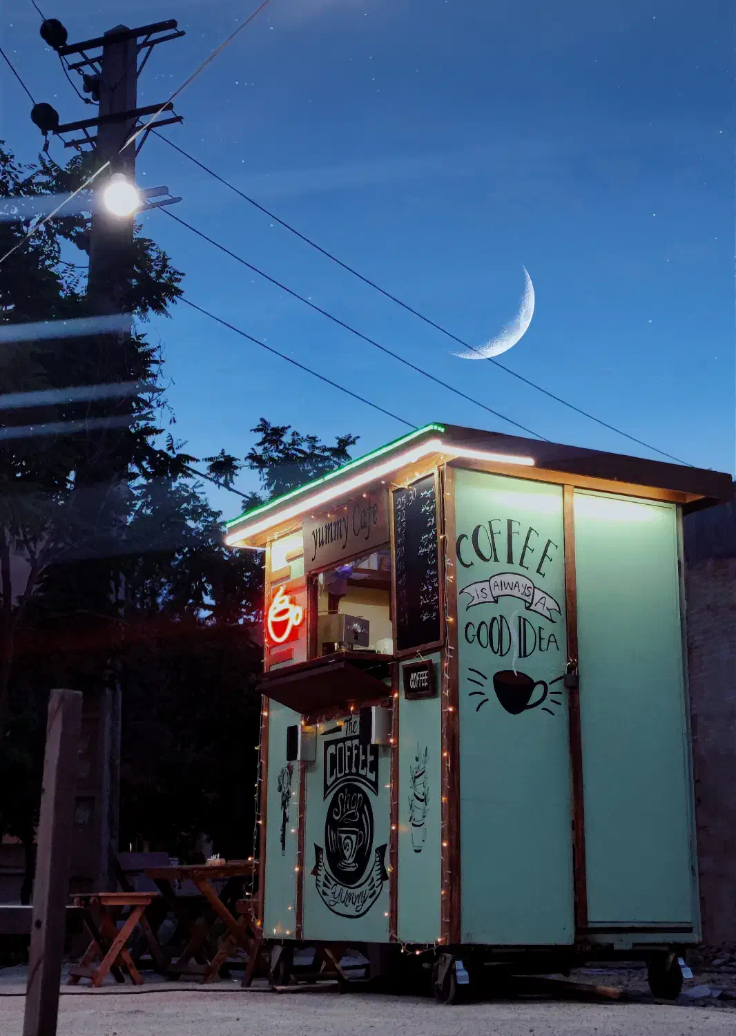 کانکس کافه سیار|کافی‌شاپ و رستوران|فردیس, شهرک ناز|دیوار