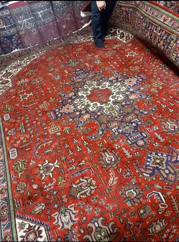 تک 12 متری دستباف طرح قبا بناب پرز سالم|فرش|تهران, آبشار|دیوار