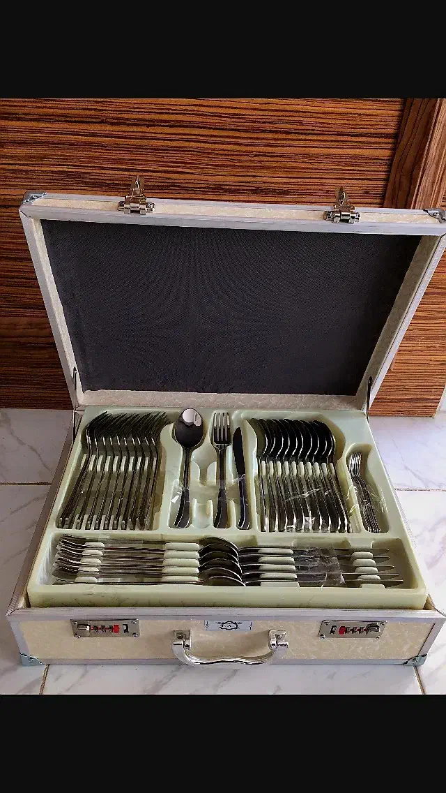 سرویس قاشق چنگال یونیک 12 نفره (نو و آکبند)|ظروف سرو و پذیرایی|تبریز, |دیوار