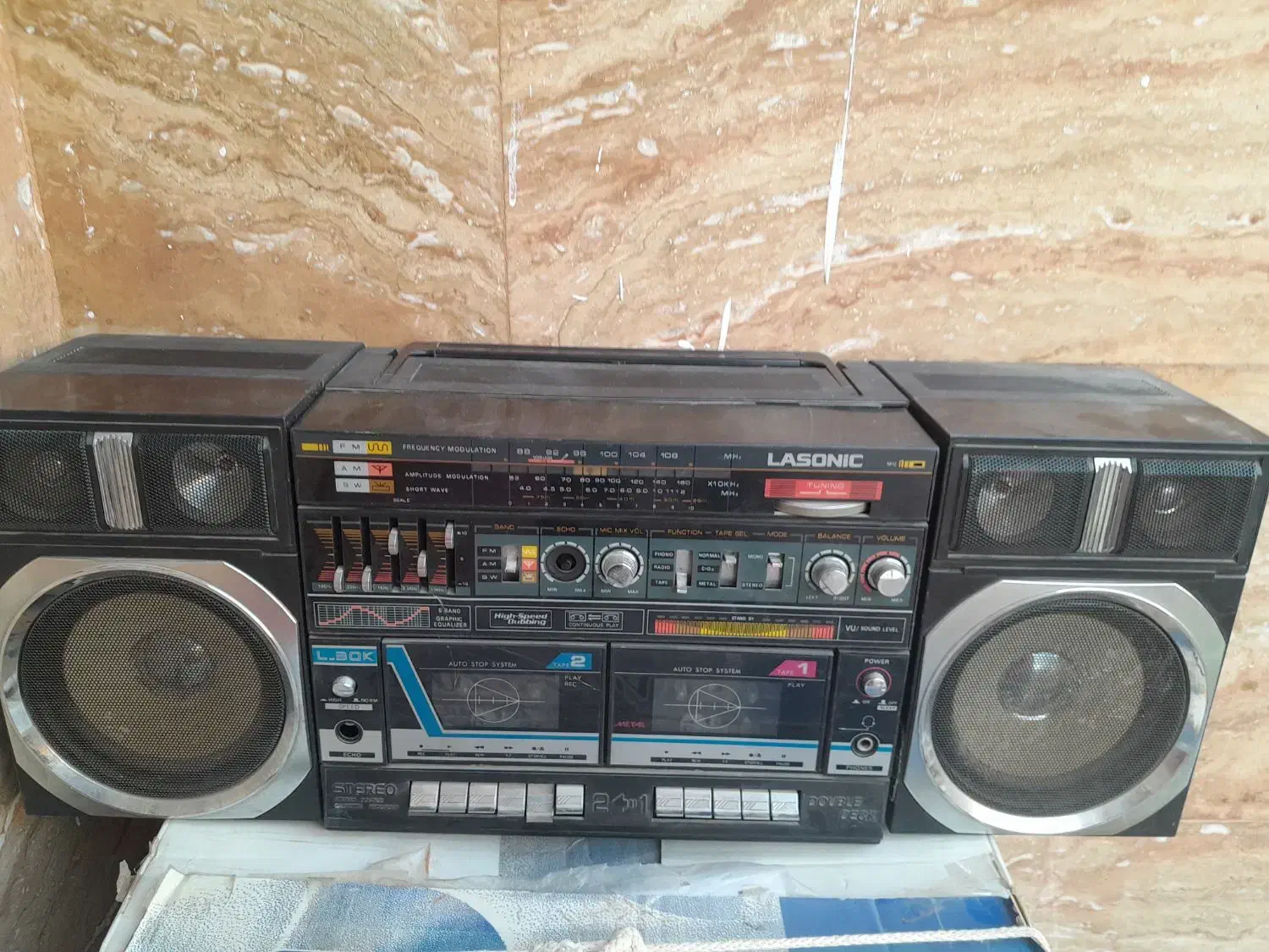 رادیو ظبط قدیمی|سیستم صوتی خانگی|خمین, |دیوار