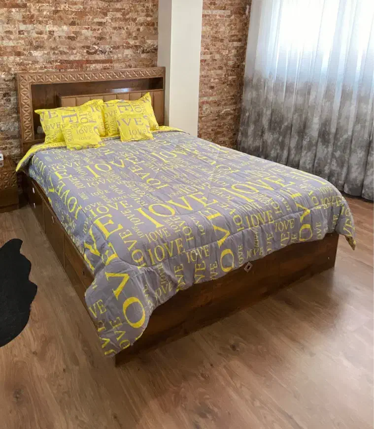 روتختی ۲نفره دورو خارجی درحد نو|سرویس روتختی|فولادشهر, A4|دیوار