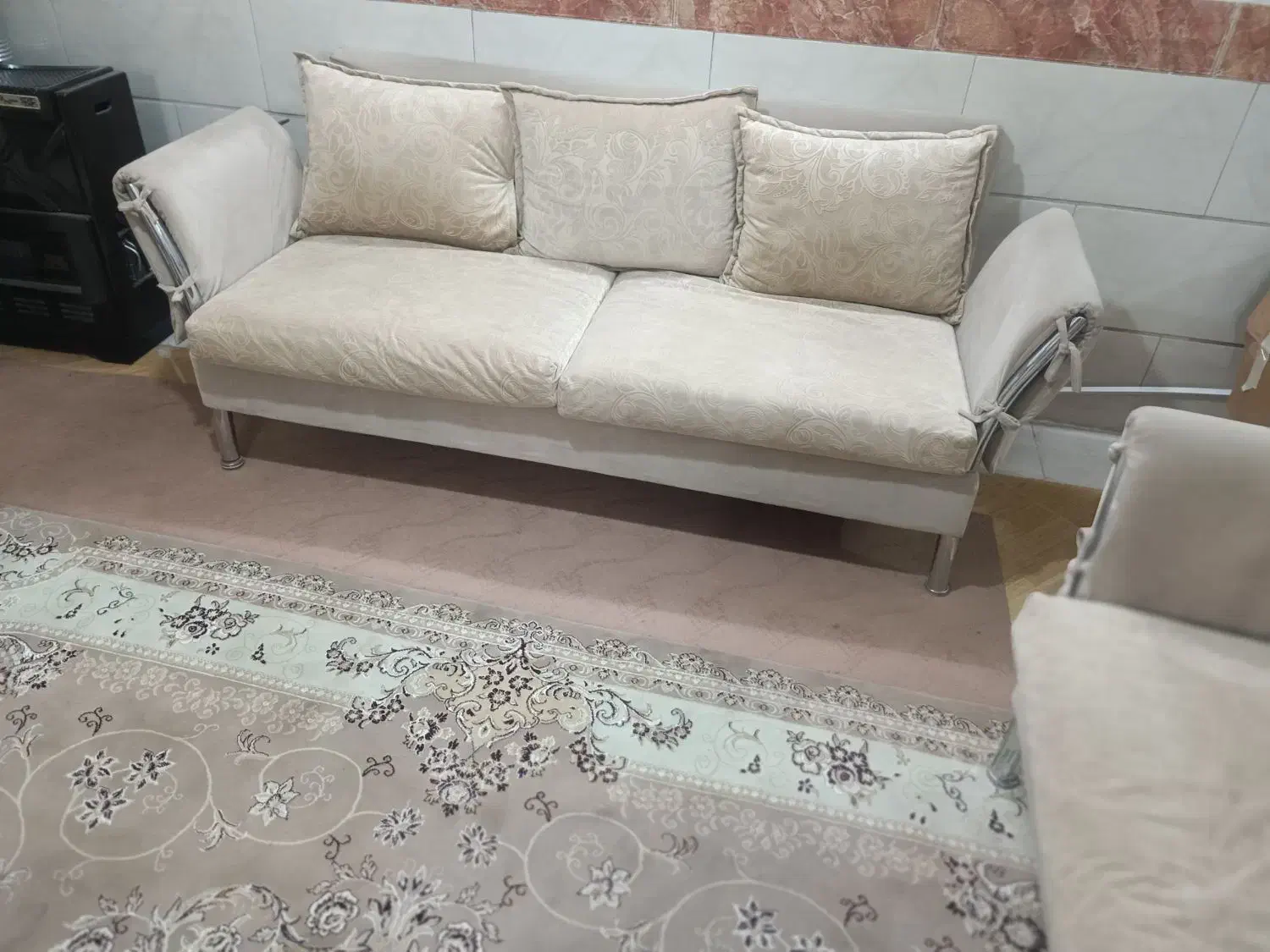 مبل راحتی جنس استیل|مبلمان خانگی و میز عسلی|اراک, |دیوار