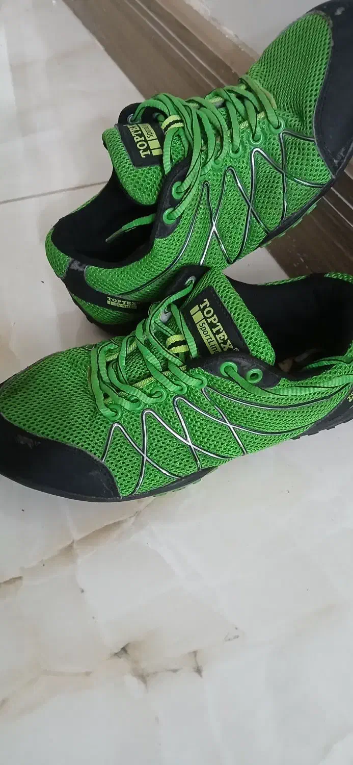 کتونی اورجینال تاناکورا  توپتکس ۴۰  سبز خارجی|کیف، کفش، کمربند|محمدشهر, محمدشهر|دیوار