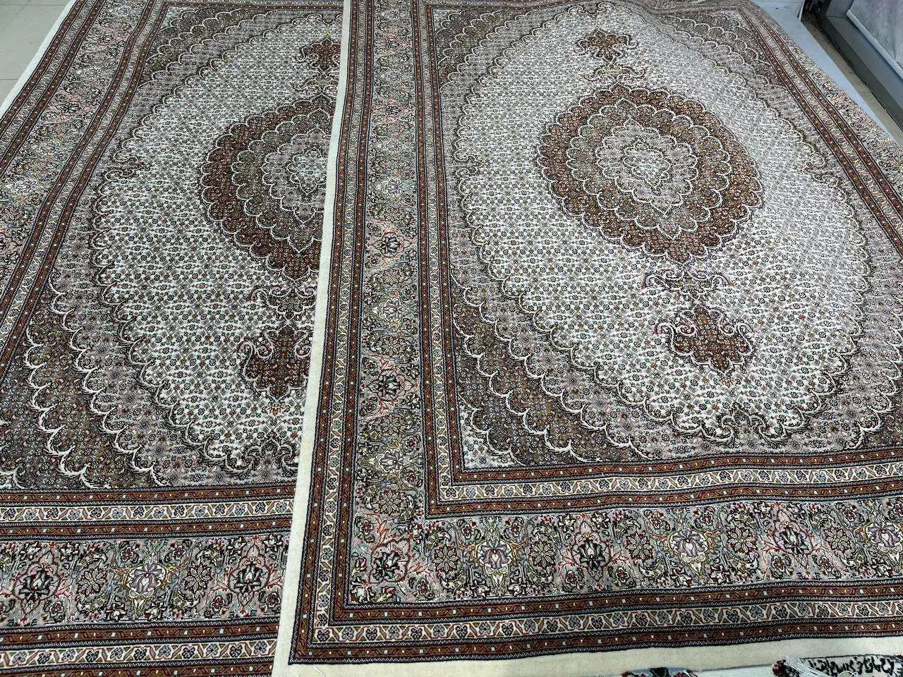 جفت و تک فرش 6متر دستباف ماهی اعلای تبریز ازبافنده|فرش|کرج, فاز ۳ مهرشهر|دیوار
