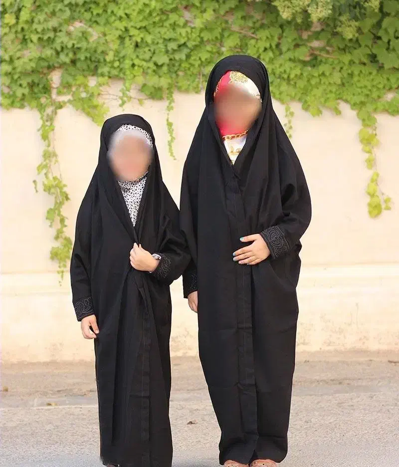 انواع مدل چادر مشکی زنانه وبچگانه|لباس|خرمآباد, |دیوار