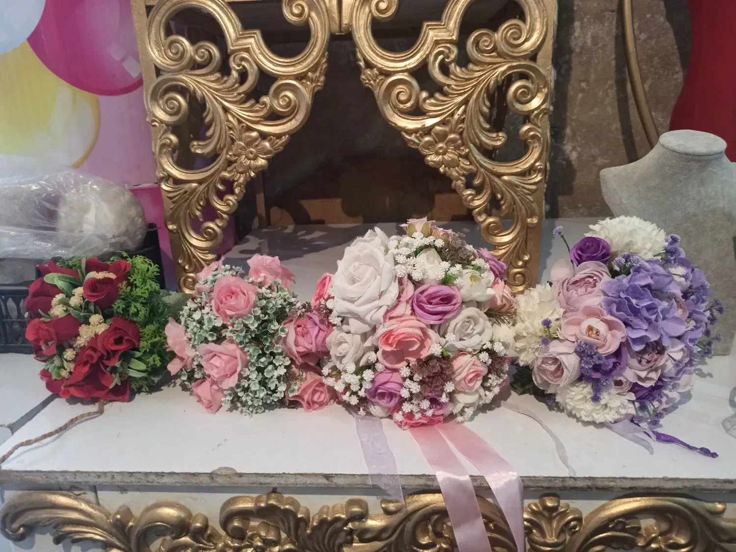 دسته گل عروس|گل مصنوعی|تربت جام, یحیی آباد|دیوار