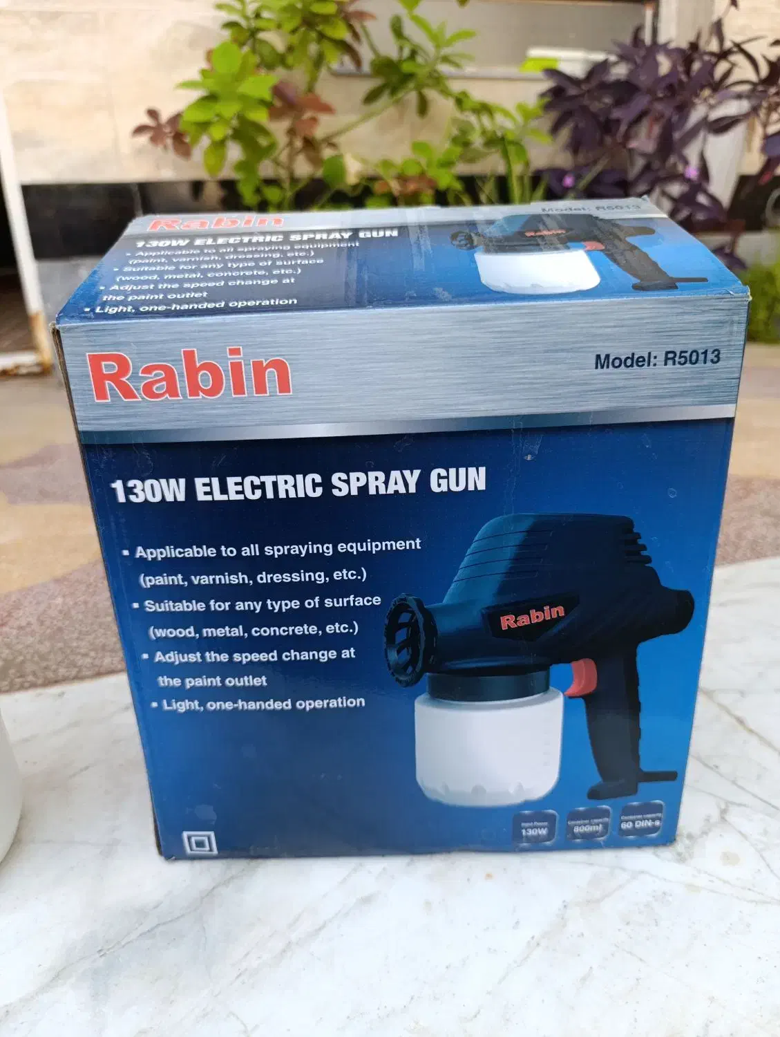 پیستوله برقی رنگ رابین مدل 2013|ماشین‌آلات صنعتی|دیلم, |دیوار