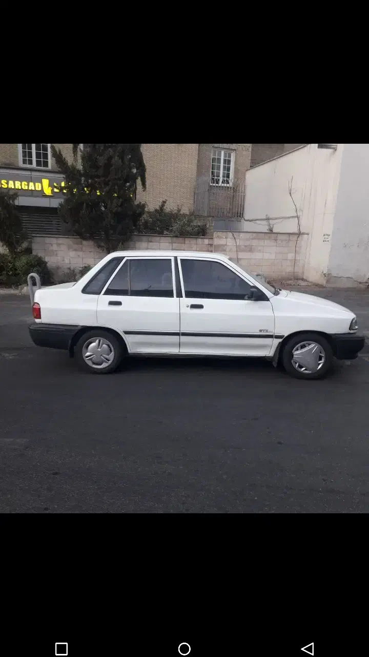 پراید سفید .خوش روخوزیبا.وسالم .تک برگ سند.|خودرو سواری و وانت|تهران, سوهانک|دیوار