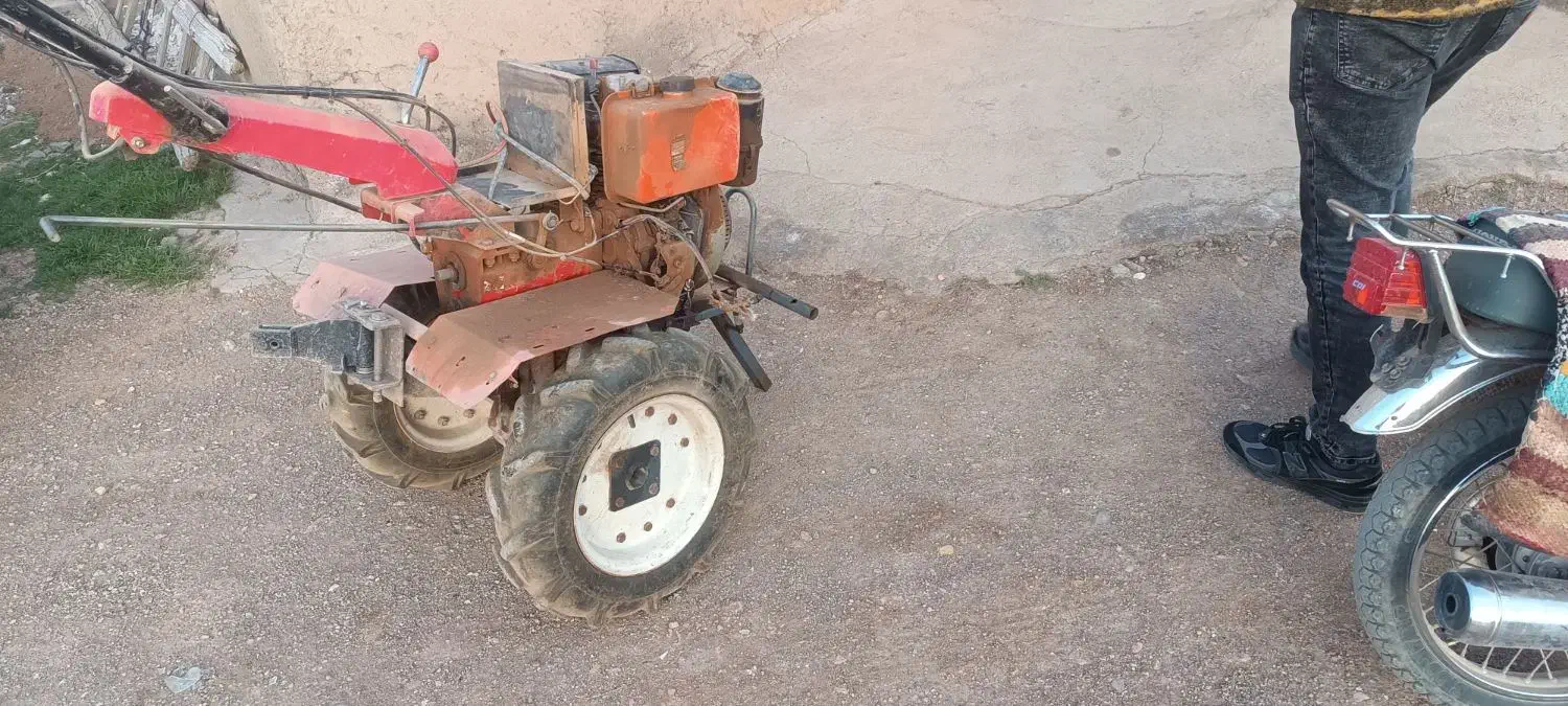 سلام دستگاه تیلر 10اسب کاماکاما|ماشین‌آلات صنعتی|خرمدشت, |دیوار