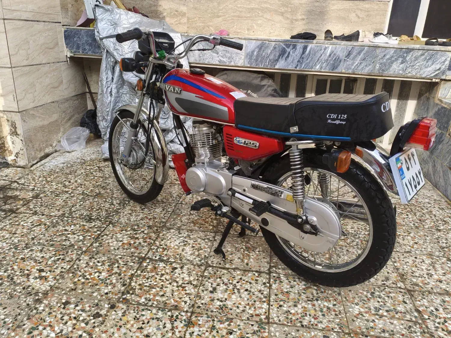 موتور mkz خشک|موتورسیکلت|خرمآباد, |دیوار