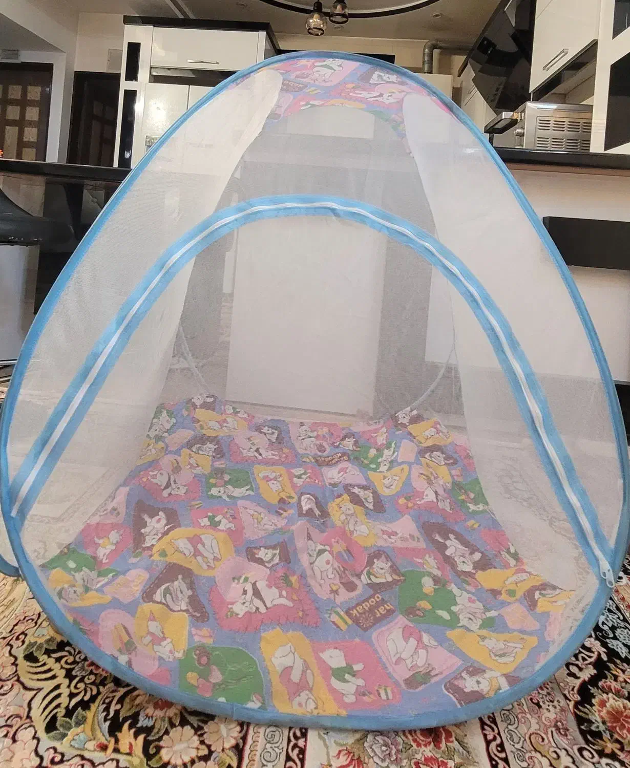 پشه بند نوزادی|اسباب و اثاث بچه|ابریشم, |دیوار