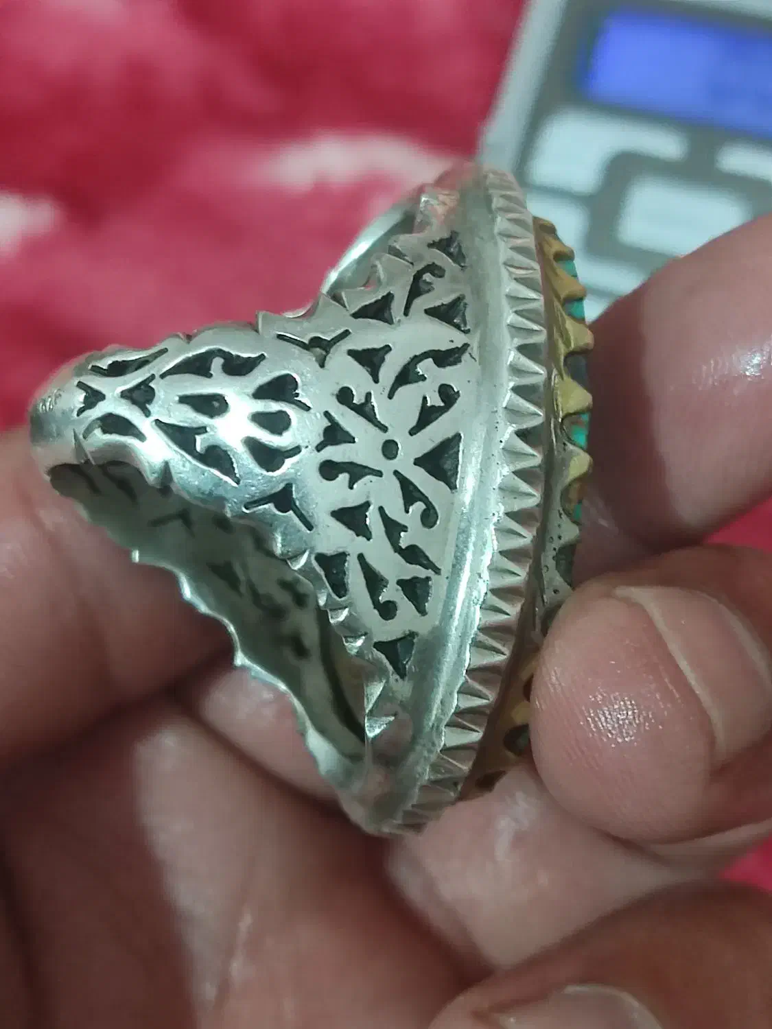 انگشتر فیروز نیشابور|جواهرات|اشکذر, |دیوار