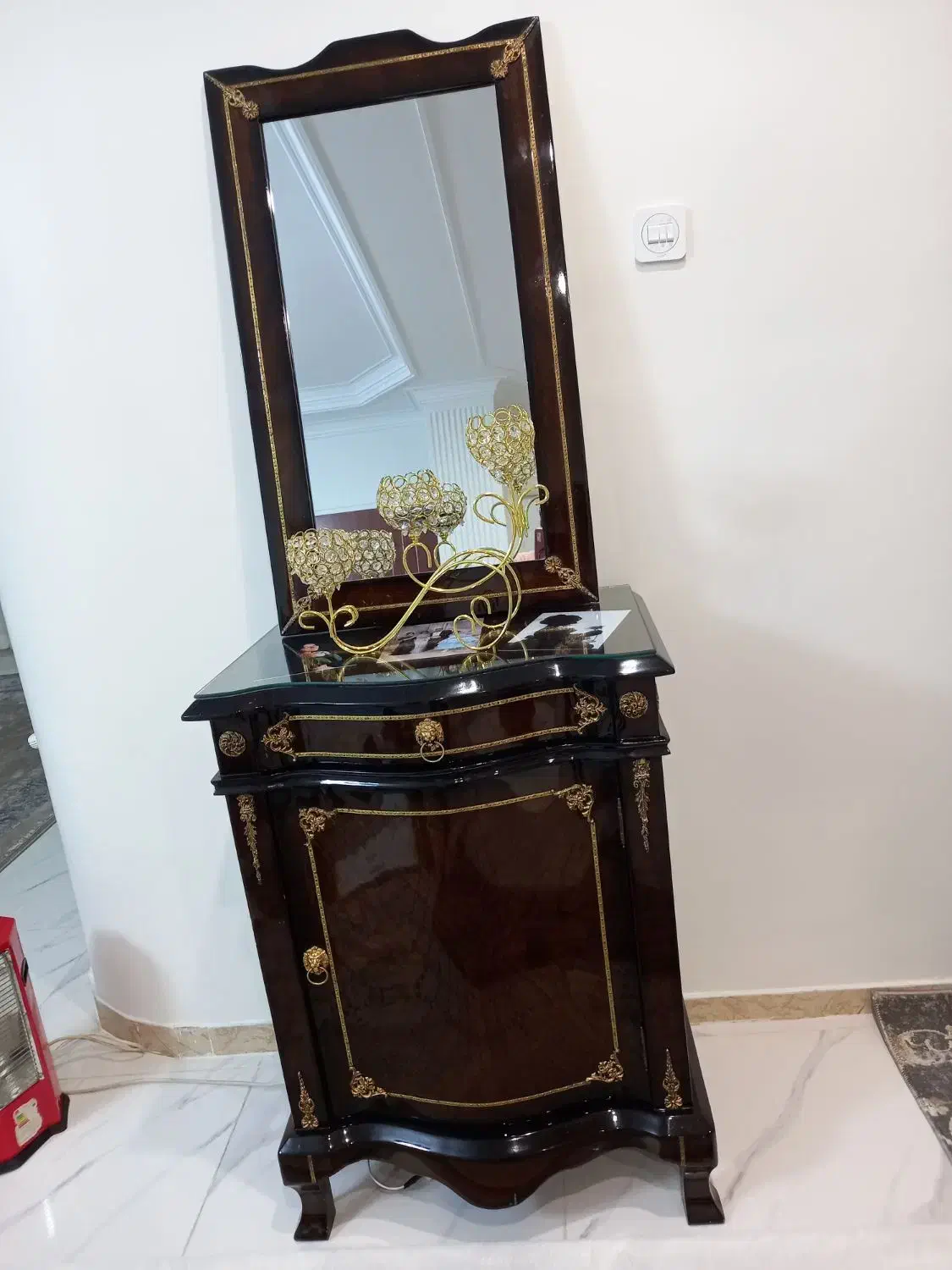 میز کنسول با آینه|بوفه، ویترین، کنسول|کرج, گلشهر|دیوار