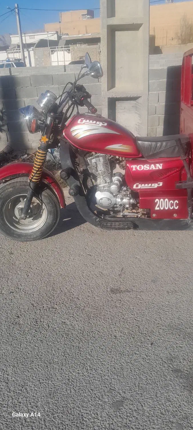 موتور سه‌چرخه ۲۰۰ توسن|موتورسیکلت|ایذه, |دیوار