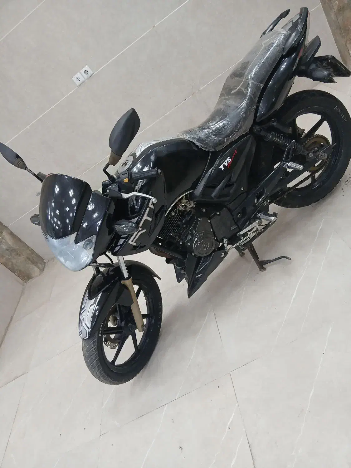 آپاچی ۱۸۰ مدل ۸۹|موتورسیکلت|نیشابور, سرآب کوشک|دیوار