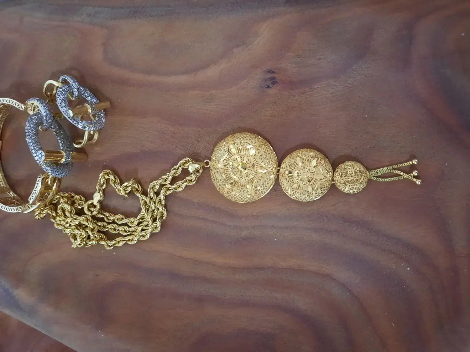 دستبند انگشتر پلاک و زنجیر در حد نو|جواهرات|بندرعباس, |دیوار