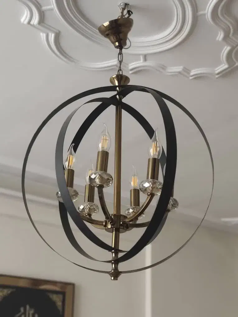 لوستر|لوستر و چراغ آویز|فردیس, شهرک ارم|دیوار