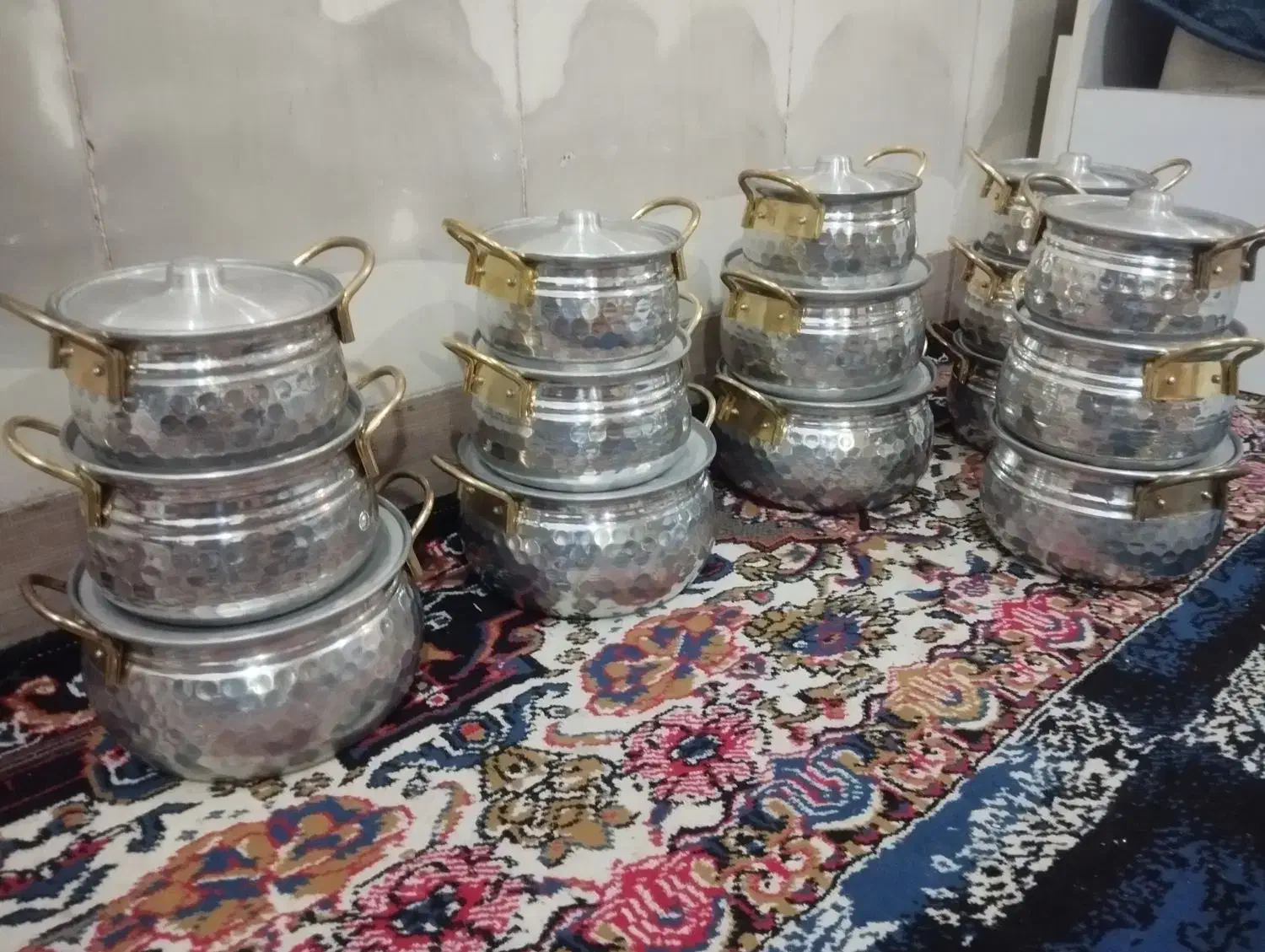 سرویس قابلمه ۶پارچ یعنی هرسرویس3تا قابلمه داره|ظروف پخت‌وپز|اهواز, عین ۲|دیوار