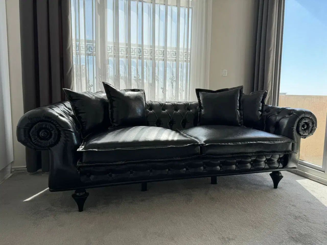 کاناپه تمام چرم|مبلمان خانگی و میز عسلی|کرج, گوهردشت|دیوار