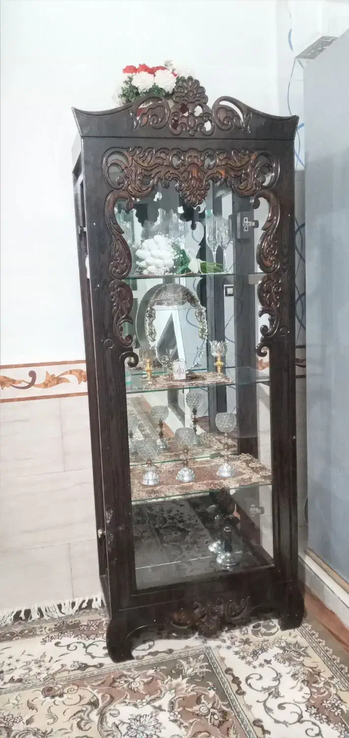 بوفه چوبی|بوفه، ویترین، کنسول|فاضل آباد, |دیوار