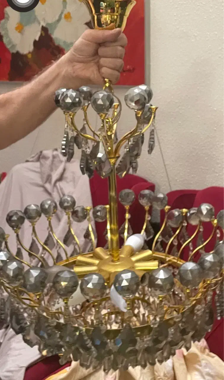 لوستر|لوستر و چراغ آویز|تهران, درکه|دیوار