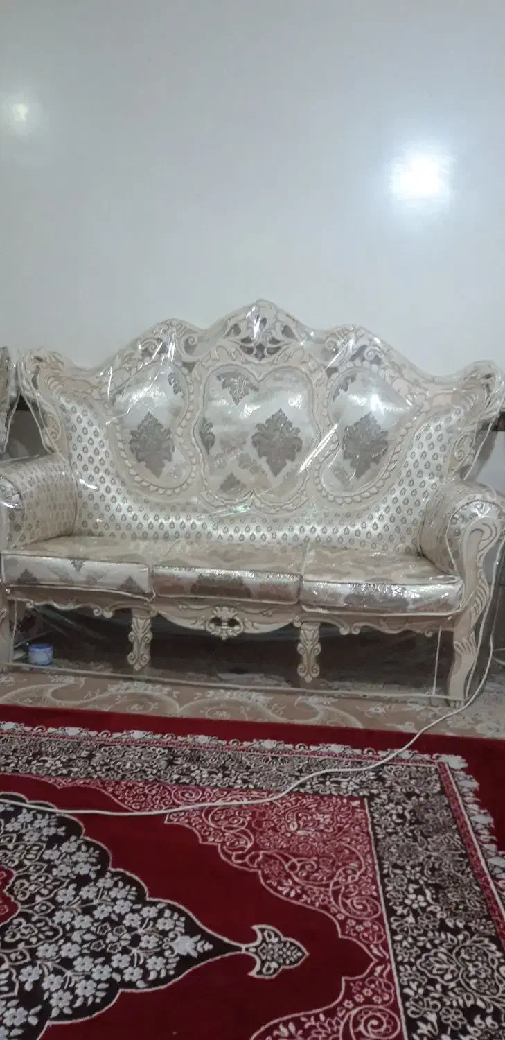 مبلمان هفت نفره|مبلمان خانگی و میز عسلی|امیدیه, |دیوار