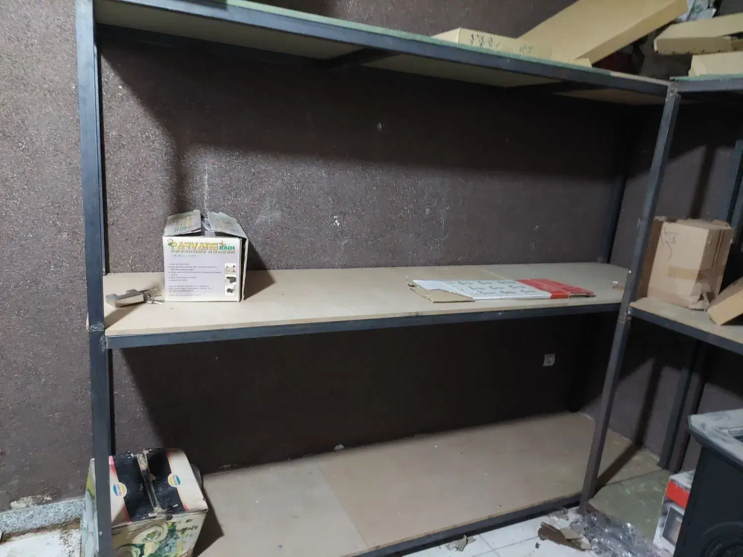 قفسه|کتابخانه، شلف، قفسه‌های دیواری|سرپل ذهاب, |دیوار