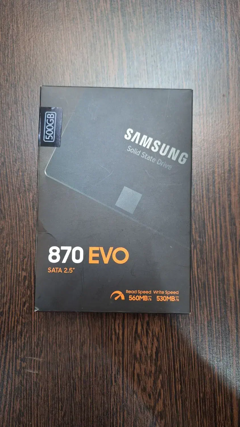 هارد SSD 500 Samsung EVO 870 نصب نشده|قطعات و لوازم جانبی رایانه|تهران, چهارصد دستگاه|دیوار