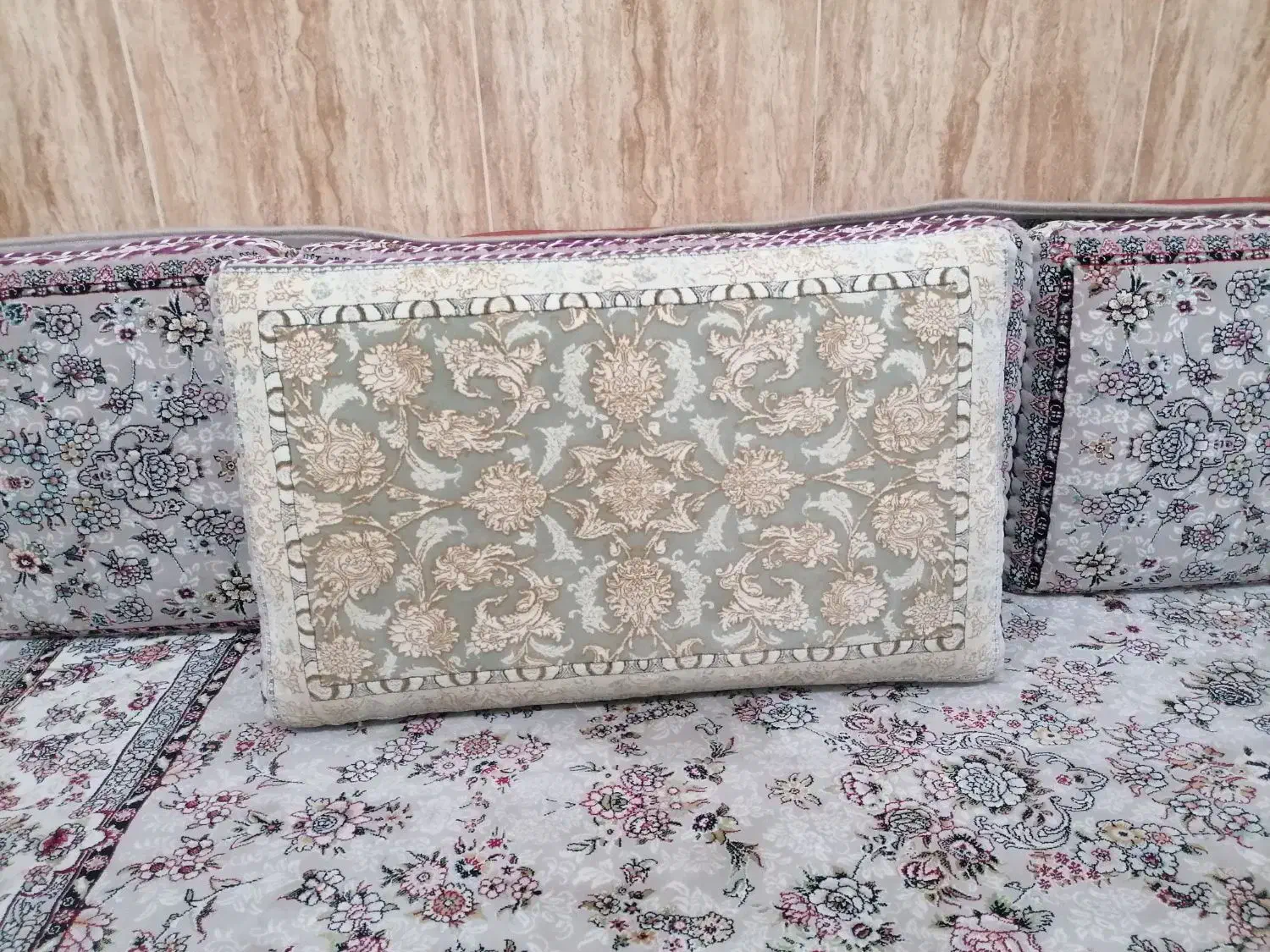 2 دست پشتی طلاکوب برجسته|پشتی|سنندج, |دیوار