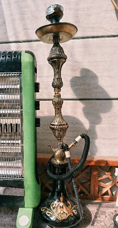 قلیون برنجی و چوبی|کلکسیون و سرگرمی|کرمان, |دیوار