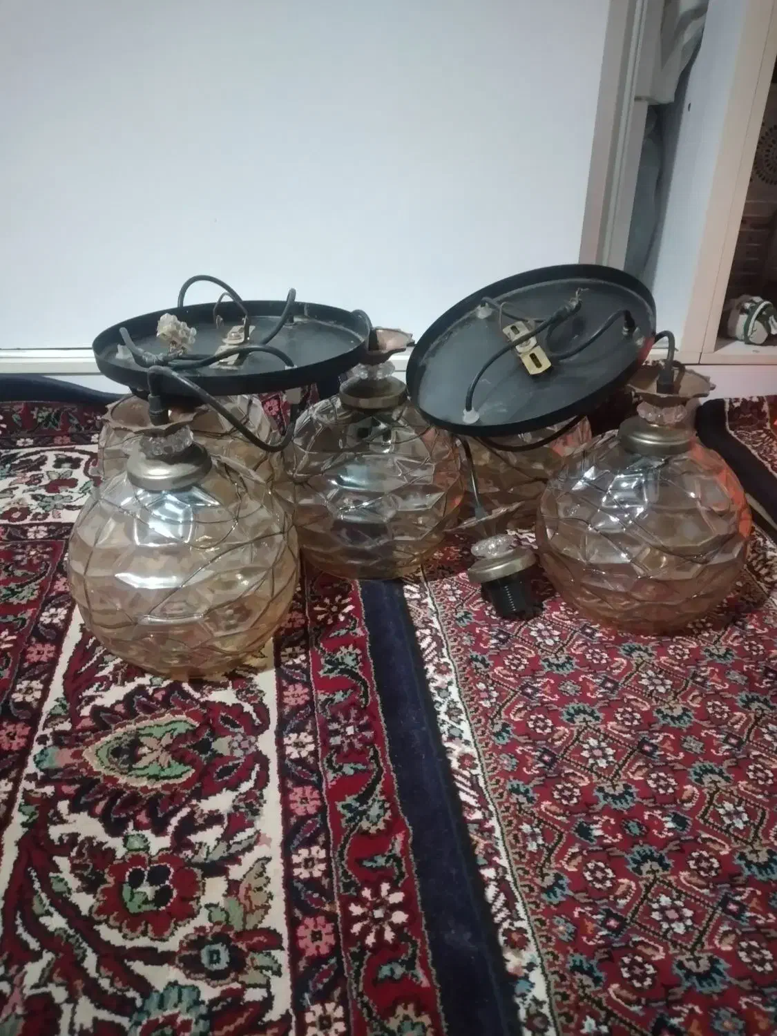 لستر|لوستر و چراغ آویز|زنجان, |دیوار