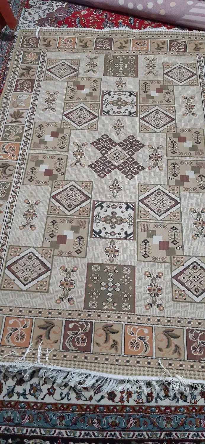 دوعددگلیم فرش|گلیم، جاجیم، گبه|خرم‌آباد, |دیوار