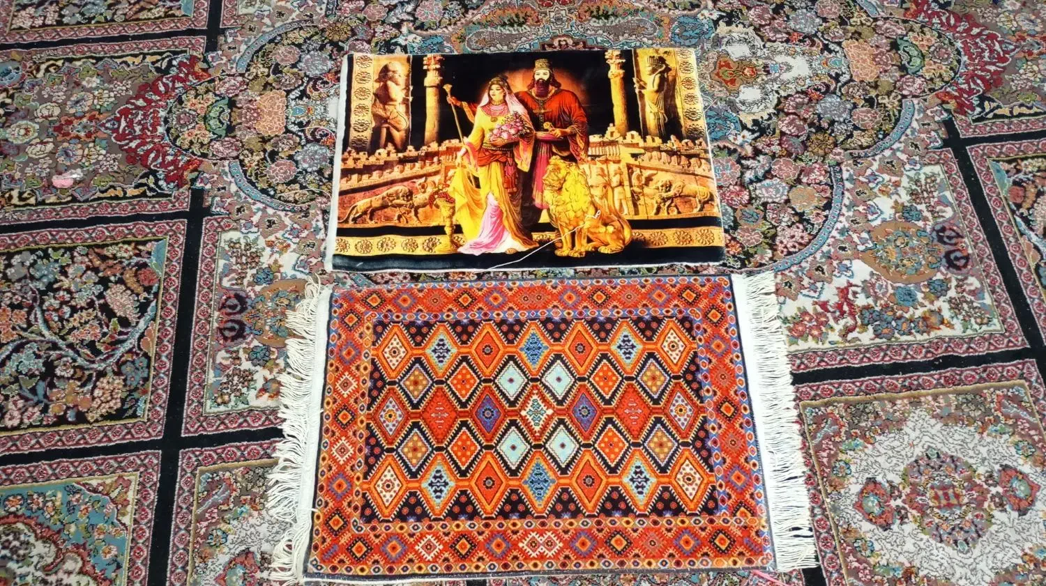 دم دری و قالیچه تابلو|فرش|مشهد, پورسینا|دیوار