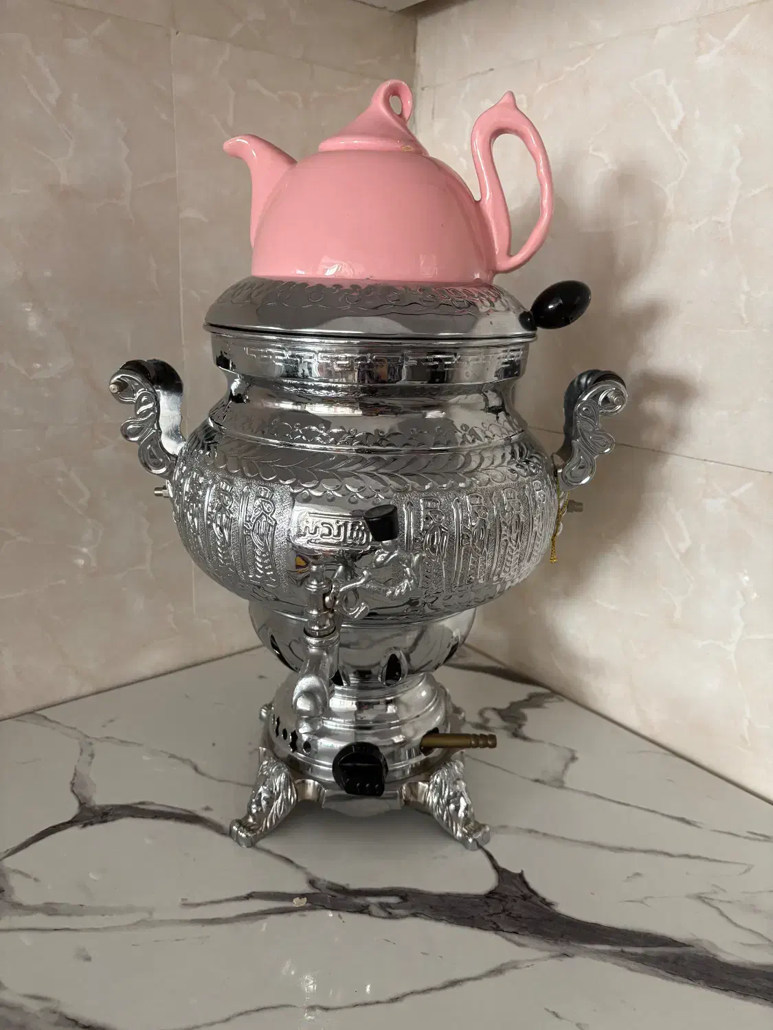 سماور سه کاره شاندیز(آکبند)|سماور، چای‌ساز، قهوه‌ساز|فردیس, قریشی|دیوار