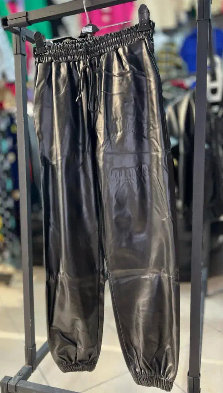 شلوارجاگر چرم داخل کُرکی نوآکبند فری سایز(تا۴۸)|لباس|ایلام, |دیوار