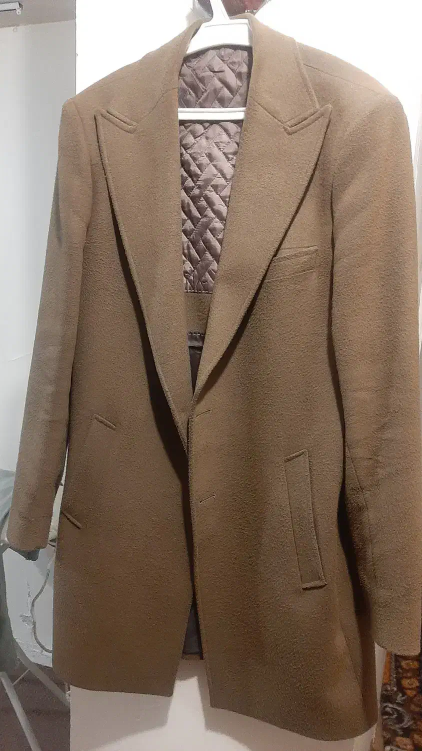 پالتو رنگ عسلی اندامی مردانه|لباس|تبریز, |دیوار