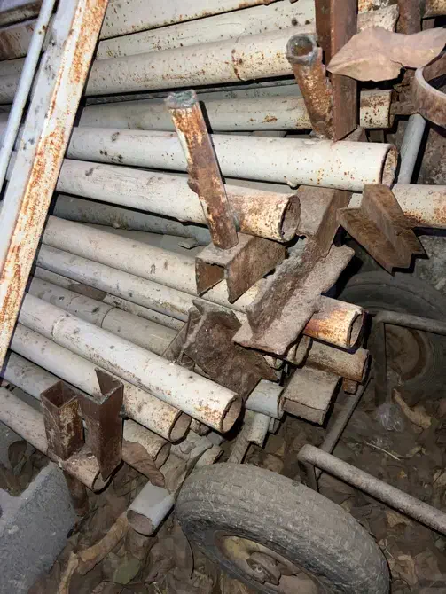 پایه فنس فلزی|مصالح و تجهیزات ساختمان|قزوین, |دیوار