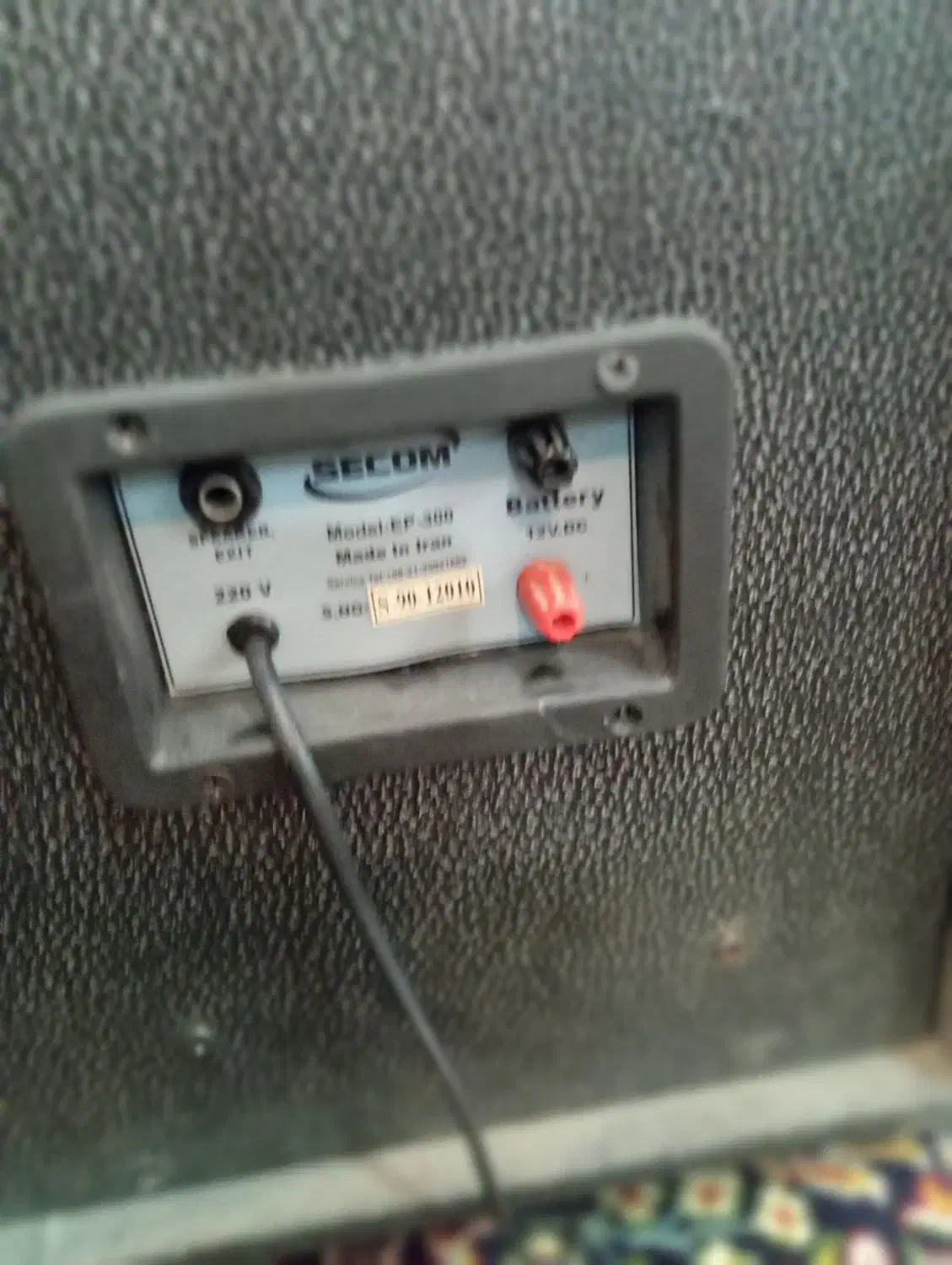 اکو شارژی برقی هم 12ولت هم 220|پخش‌کننده همراه|وحیدیه, |دیوار